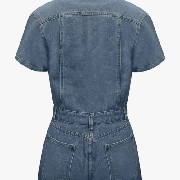 Denim Romper Y2K retro - Picture 5 of 10